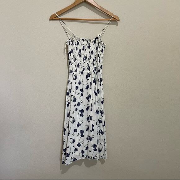 Reformation Sable Dress Blueberries - Picture 5 of 7